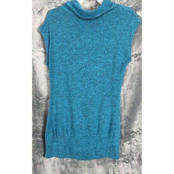 Heart and Soul Woman’s Blouse turquoise Medium Top - Picture 11 of 12